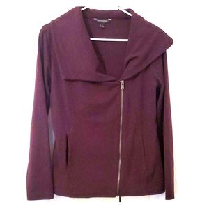 Maroon zip up